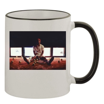 Frank Ocean 11oz Colored Rim & Handle Mug