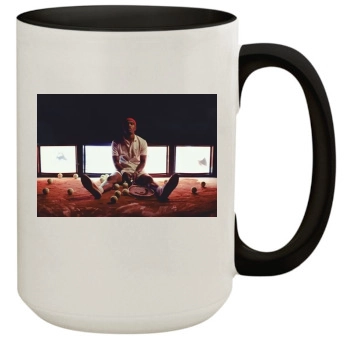 Frank Ocean 15oz Colored Inner & Handle Mug