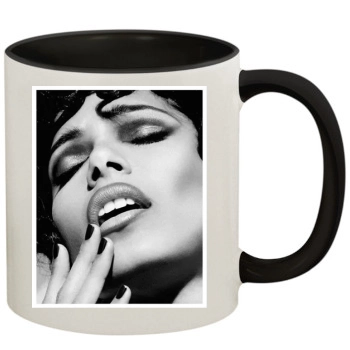 Freida Pinto 11oz Colored Inner & Handle Mug