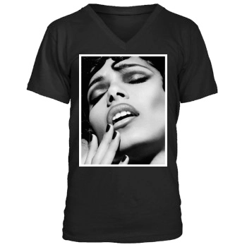 Freida Pinto Men's V-Neck T-Shirt