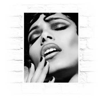 Freida Pinto Metal Wall Art