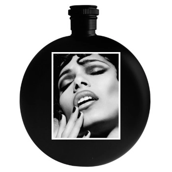 Freida Pinto Round Flask