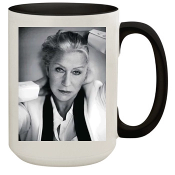 Helen Mirren 15oz Colored Inner & Handle Mug