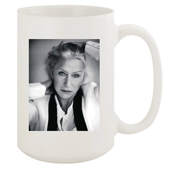 Helen Mirren 15oz White Mug