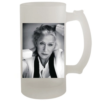 Helen Mirren 16oz Frosted Beer Stein