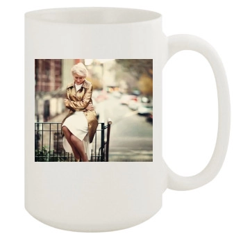 Helen Mirren 15oz White Mug