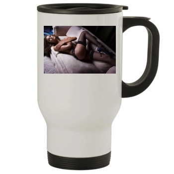 Irina Shayk Stainless Steel Travel Mug