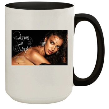 Irina Shayk 15oz Colored Inner & Handle Mug