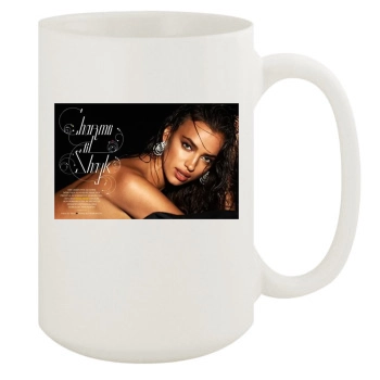 Irina Shayk 15oz White Mug