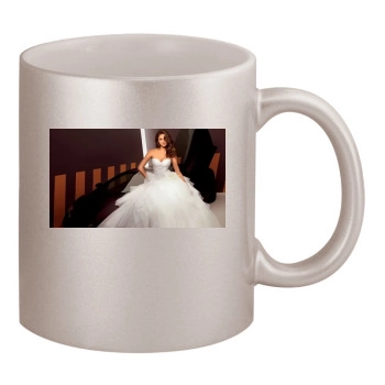 Irina Shayk 11oz Metallic Silver Mug