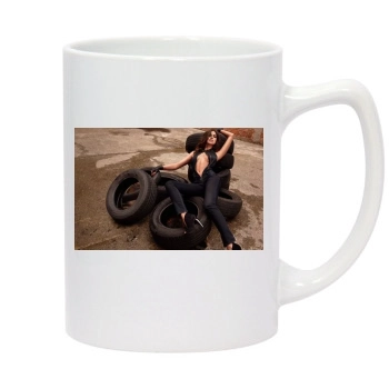 Irina Shayk 14oz White Statesman Mug