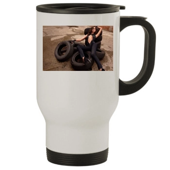 Irina Shayk Stainless Steel Travel Mug