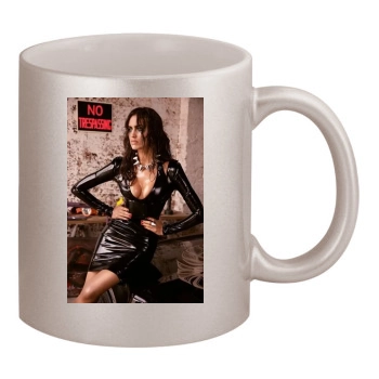 Irina Shayk 11oz Metallic Silver Mug