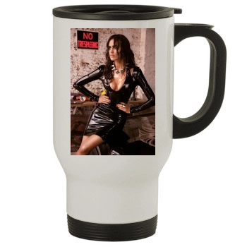 Irina Shayk Stainless Steel Travel Mug