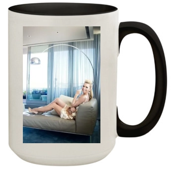 Jaime Pressly 15oz Colored Inner & Handle Mug