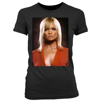 Jaime Pressly Women's Junior Cut Crewneck T-Shirt