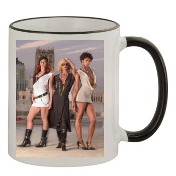 Jaime Pressly 11oz Colored Rim & Handle Mug