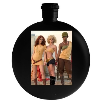 Jaime Pressly Round Flask