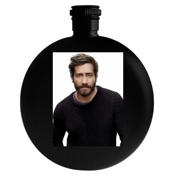 Jake Gyllenhaal Round Flask