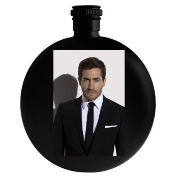 Jake Gyllenhaal Round Flask