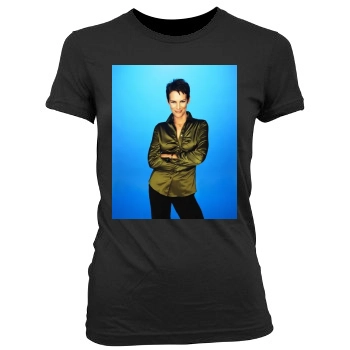 Jamie Lee Curtis Women's Junior Cut Crewneck T-Shirt