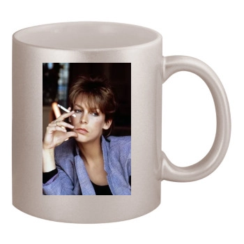 Jamie Lee Curtis 11oz Metallic Silver Mug