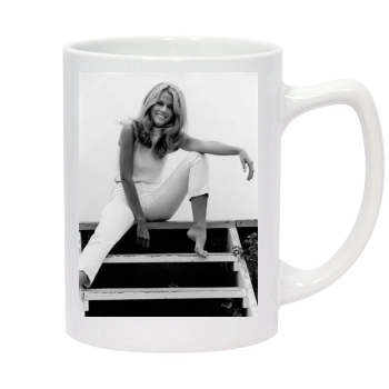 Jane Fonda 14oz White Statesman Mug