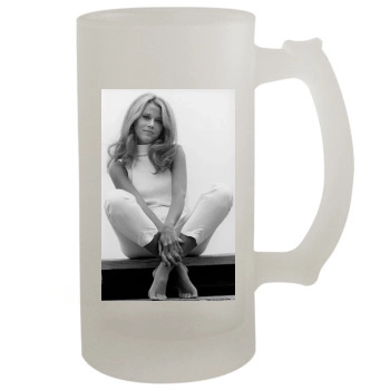 Jane Fonda 16oz Frosted Beer Stein