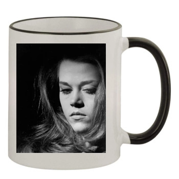 Jane Fonda 11oz Colored Rim & Handle Mug