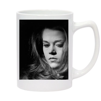 Jane Fonda 14oz White Statesman Mug