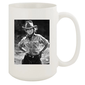 Jane Fonda 15oz White Mug