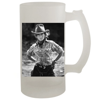 Jane Fonda 16oz Frosted Beer Stein