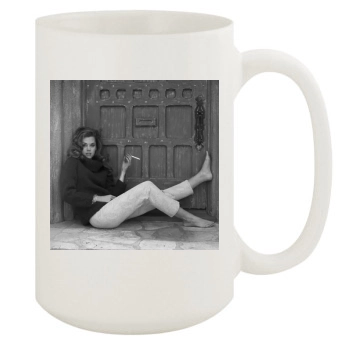 Jane Fonda 15oz White Mug