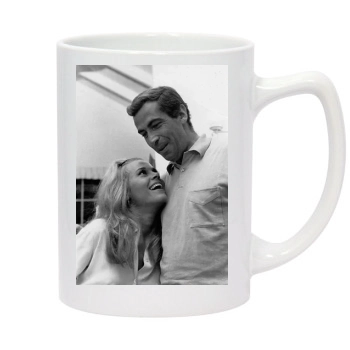 Jane Fonda 14oz White Statesman Mug