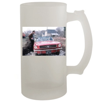 Jane Fonda 16oz Frosted Beer Stein