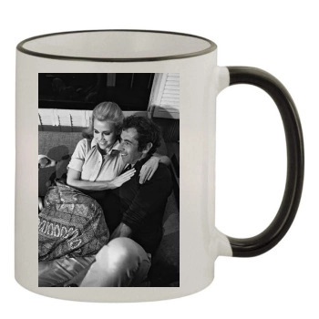 Jane Fonda 11oz Colored Rim & Handle Mug