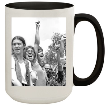 Jane Fonda 15oz Colored Inner & Handle Mug