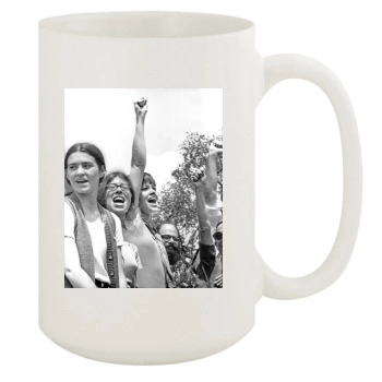 Jane Fonda 15oz White Mug