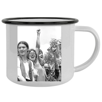 Jane Fonda Camping Mug