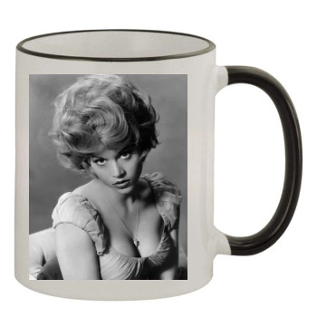 Jane Fonda 11oz Colored Rim & Handle Mug