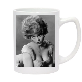 Jane Fonda 14oz White Statesman Mug