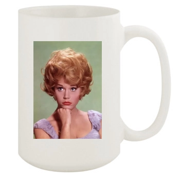 Jane Fonda 15oz White Mug