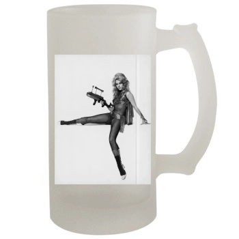 Jane Fonda 16oz Frosted Beer Stein