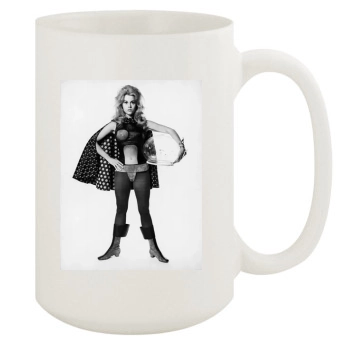 Jane Fonda 15oz White Mug