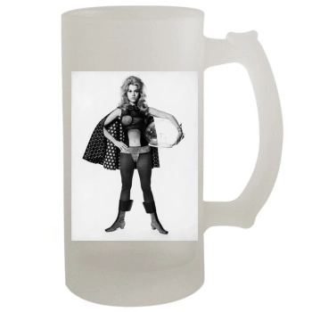 Jane Fonda 16oz Frosted Beer Stein