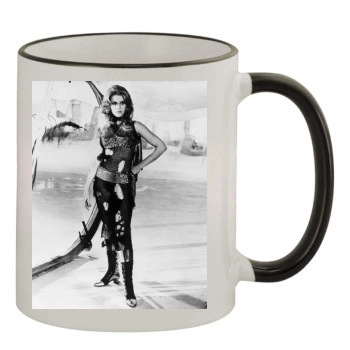 Jane Fonda 11oz Colored Rim & Handle Mug