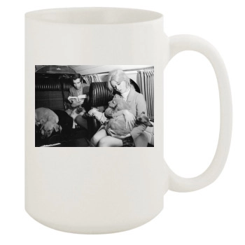 Jane Fonda 15oz White Mug