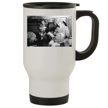 Jane Fonda Stainless Steel Travel Mug