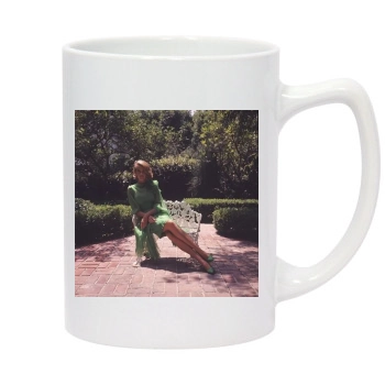 Jane Fonda 14oz White Statesman Mug