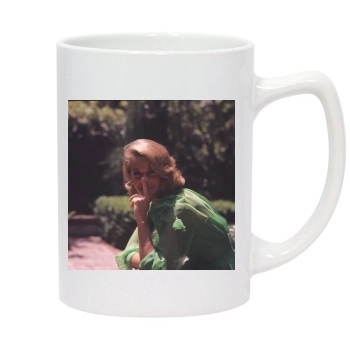 Jane Fonda 14oz White Statesman Mug